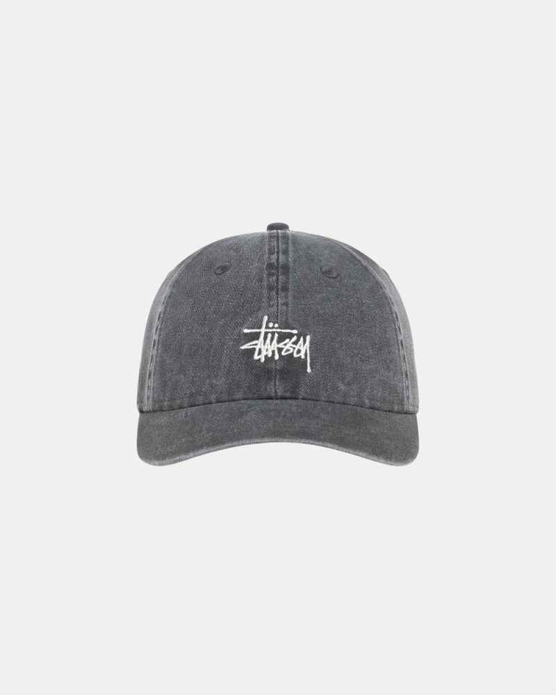 Stüssy Basic Cap Dámské KE24-0964G3 | Stussy Čepice Šedé