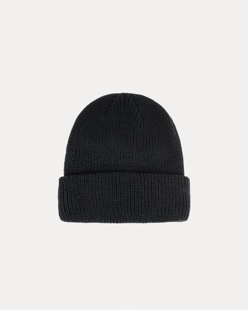 Stüssy Basic Cuff Beanie Dámské BE99-7089D5 | Stussy Čepice Černé