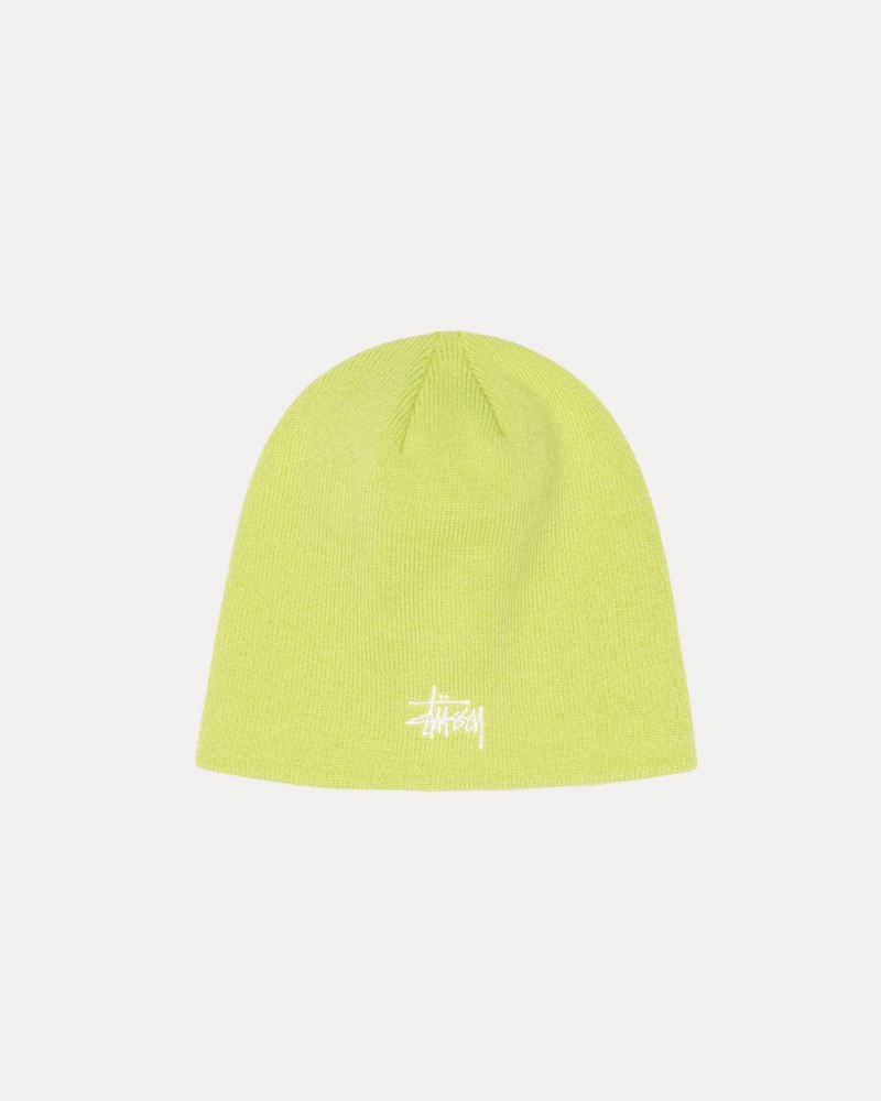 Stüssy Basic Skullcap Dámské XG65-1295D8 | Stussy Čepice Světle Zelene
