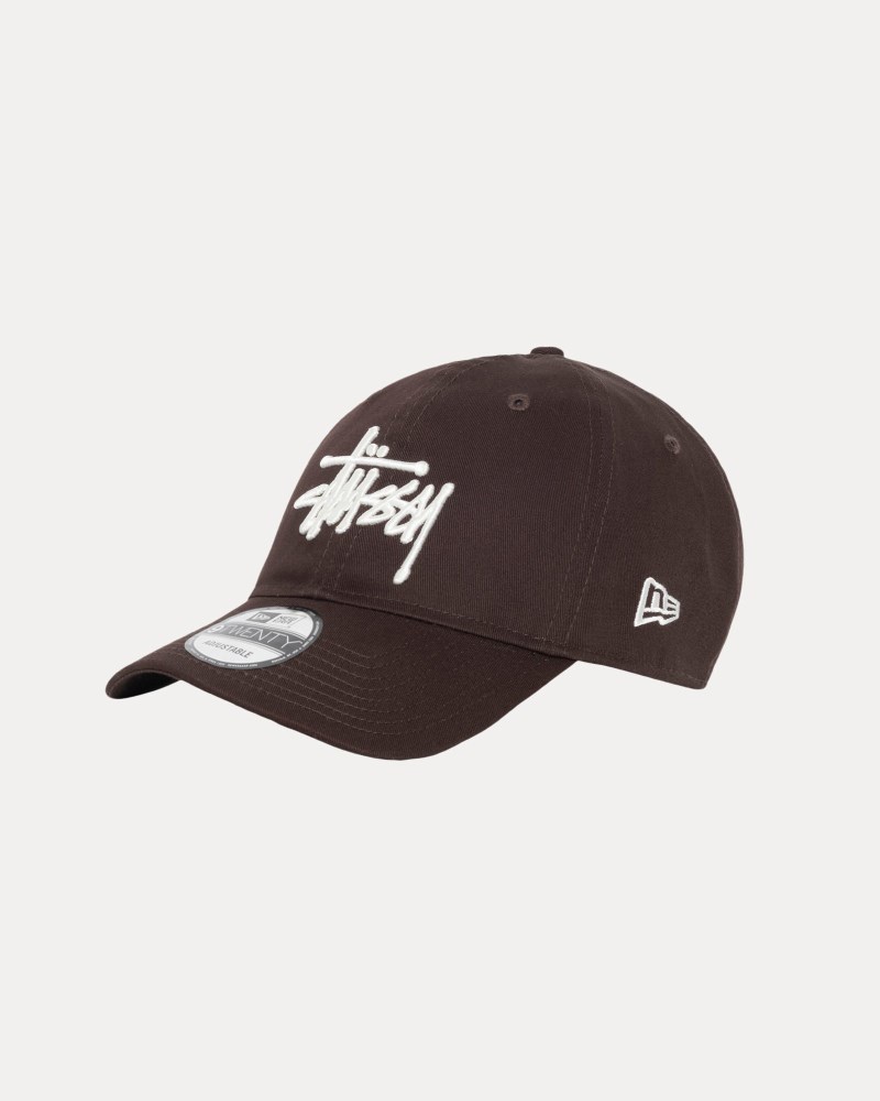 Stüssy New Era 9Twenty Basic Strapback Dámské WC27-9197N5 | Stussy Čepice Hnědé