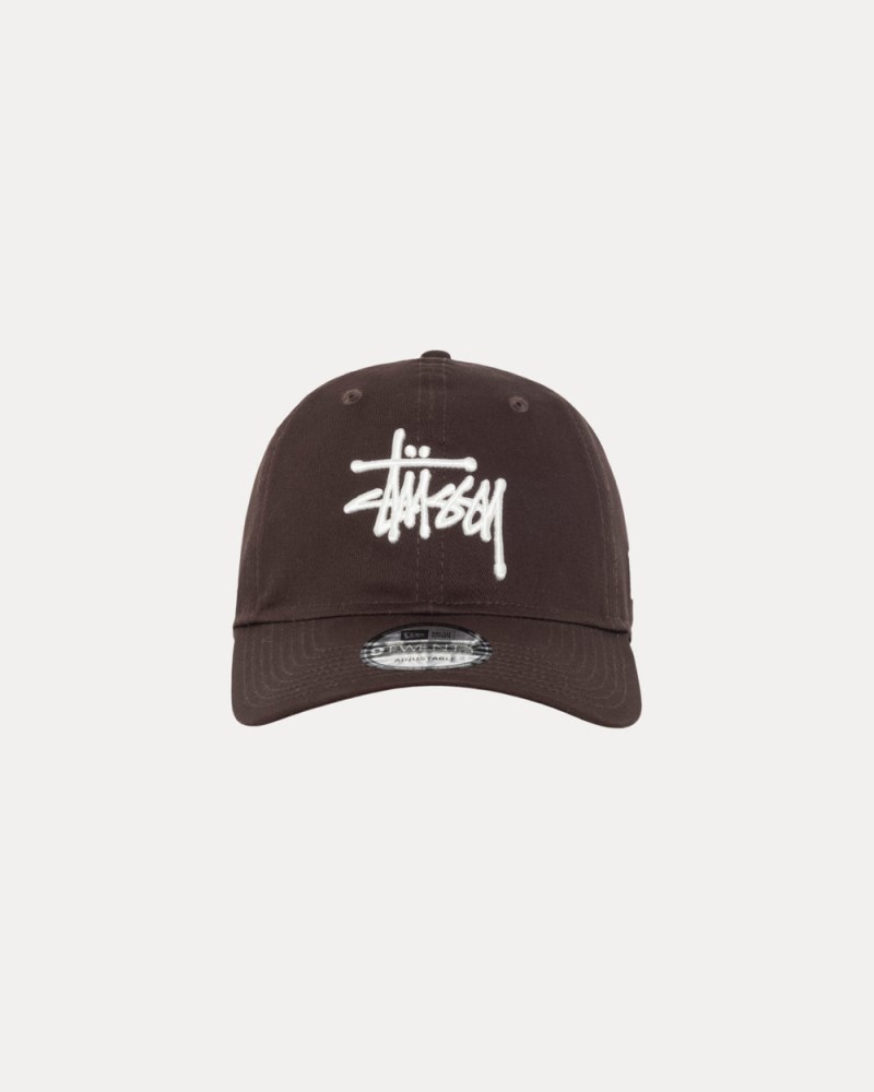Stüssy New Era 9Twenty Basic Strapback Dámské WC27-9197N5 | Stussy Čepice Hnědé