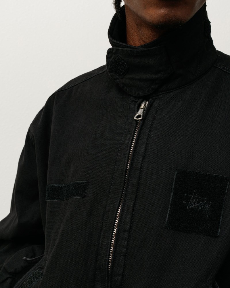 Stüssy Flight Bomber Pánské WB93-2443K4 | Stussy Bundy Černé