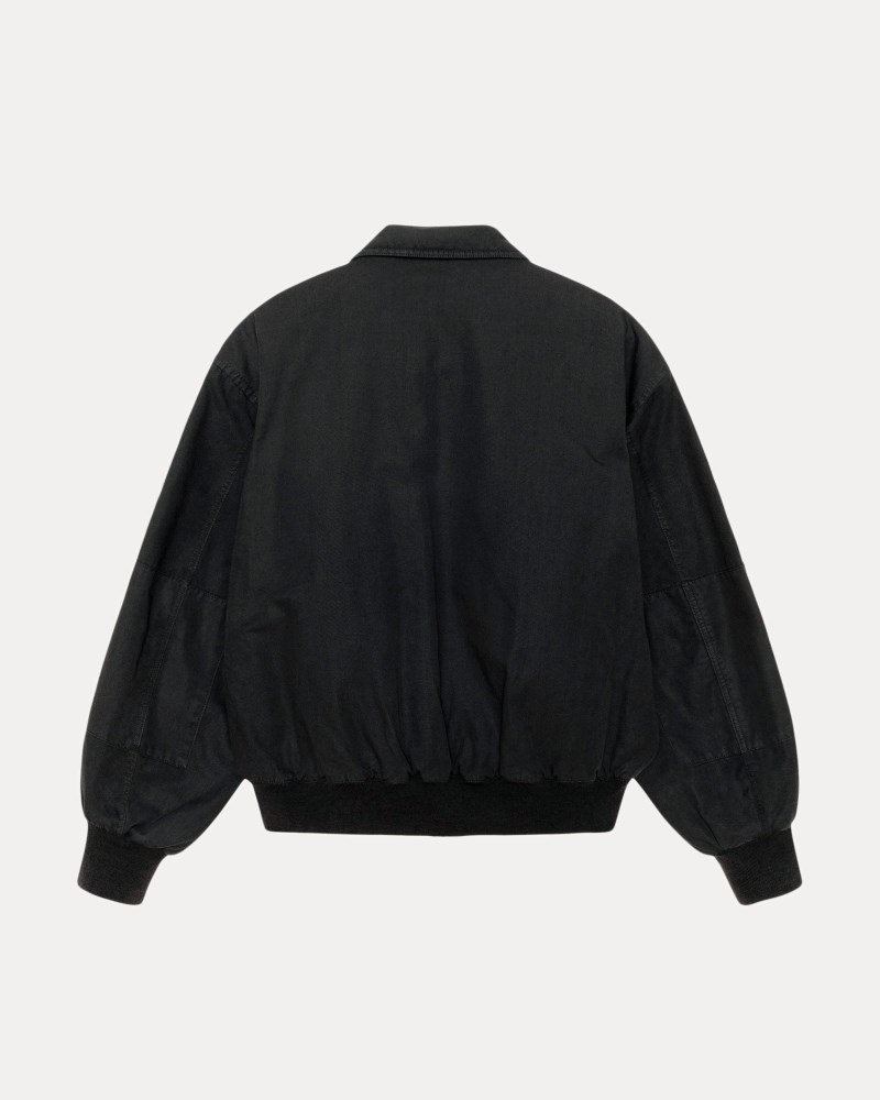 Stüssy Flight Bomber Pánské WB93-2443K4 | Stussy Bundy Černé