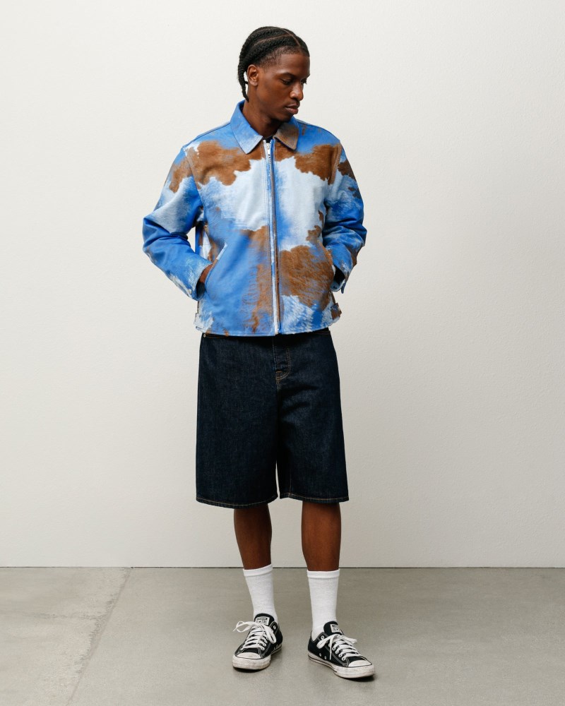 Stüssy Garage Jacket Ponyhair Pánské PJ61-2031Y5 | Stussy Bundy Viacfarebný