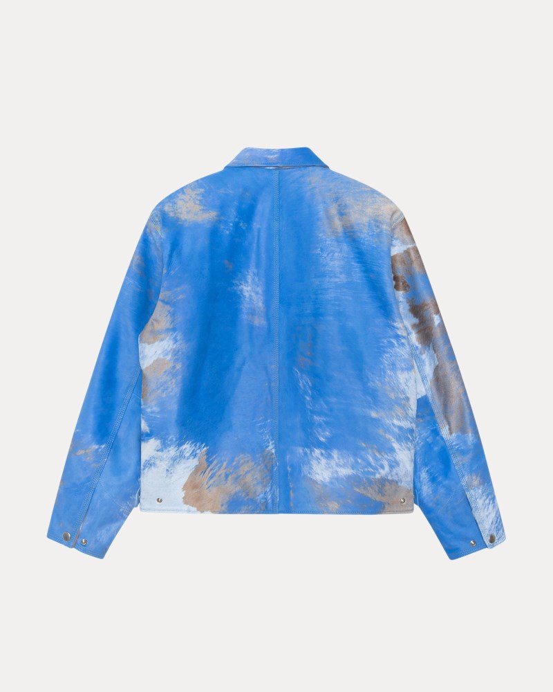 Stüssy Garage Jacket Ponyhair Pánské PJ61-2031Y5 | Stussy Bundy Viacfarebný