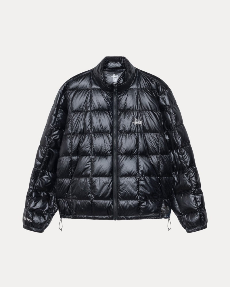 Stüssy Midweight Puffer Pánské HE45-3185V6 | Stussy Bundy Černé