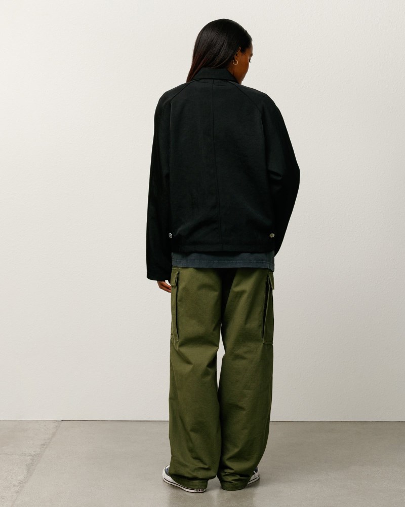 Stüssy SS Link Nylon Club Jacket Pánské VN54-5444C6 | Stussy Bundy Černé