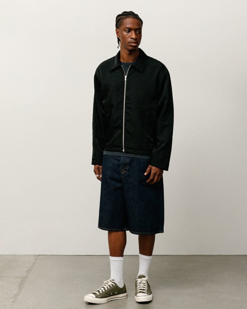 Stüssy SS Link Nylon Club Jacket Pánské VN54-5444C6 | Stussy Bundy Černé