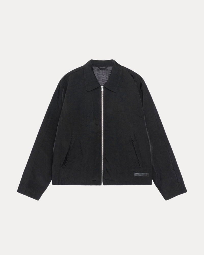 Stüssy SS Link Nylon Club Jacket Pánské VN54-5444C6 | Stussy Bundy Černé