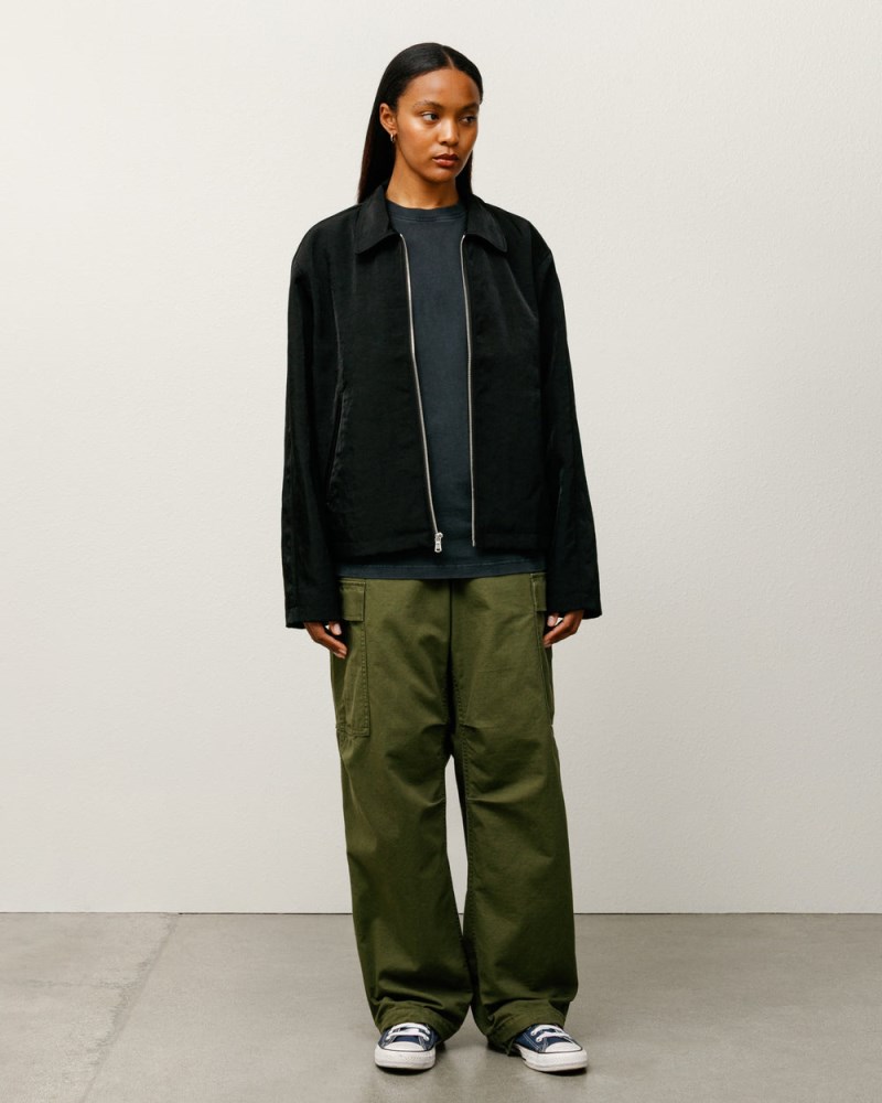 Stüssy SS Link Nylon Club Jacket Pánské VN54-5444C6 | Stussy Bundy Černé