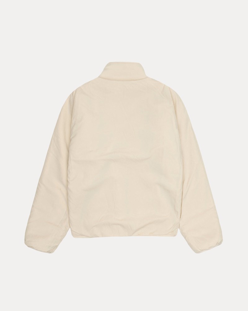 Stüssy Sherpa Reversible Jacket Pánské IC24-0414B0 | Stussy Bundy Béžový