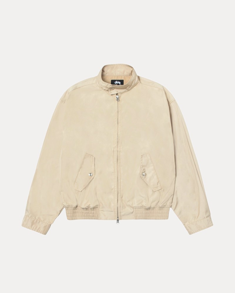 Stüssy Surf Team Harrington Jacket Pánské WB84-8514M1 | Stussy Bundy Hnědé