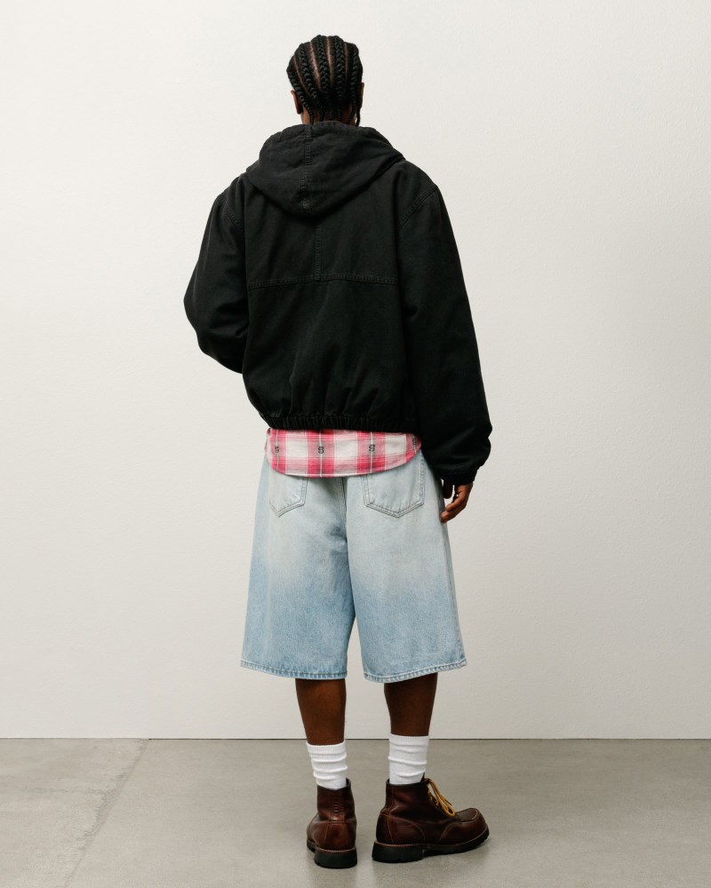Stüssy Work Jacket Insulated Canvas Pánské CG86-0056W4 | Stussy Bundy Černé
