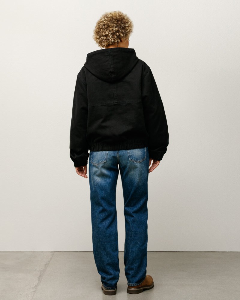 Stüssy Work Jacket Insulated Canvas Pánské CG86-0056W4 | Stussy Bundy Černé