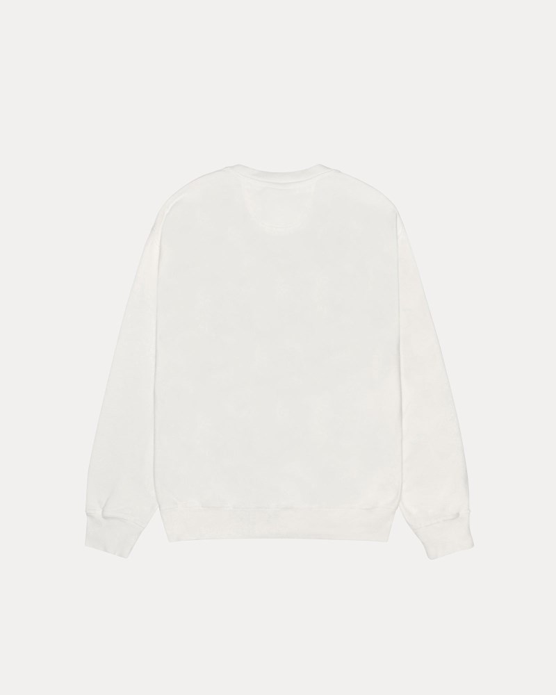 Stüssy Jumbo Crew Pigment Dyed Pánské FC89-9489F2 | Stussy Crewneck Béžový