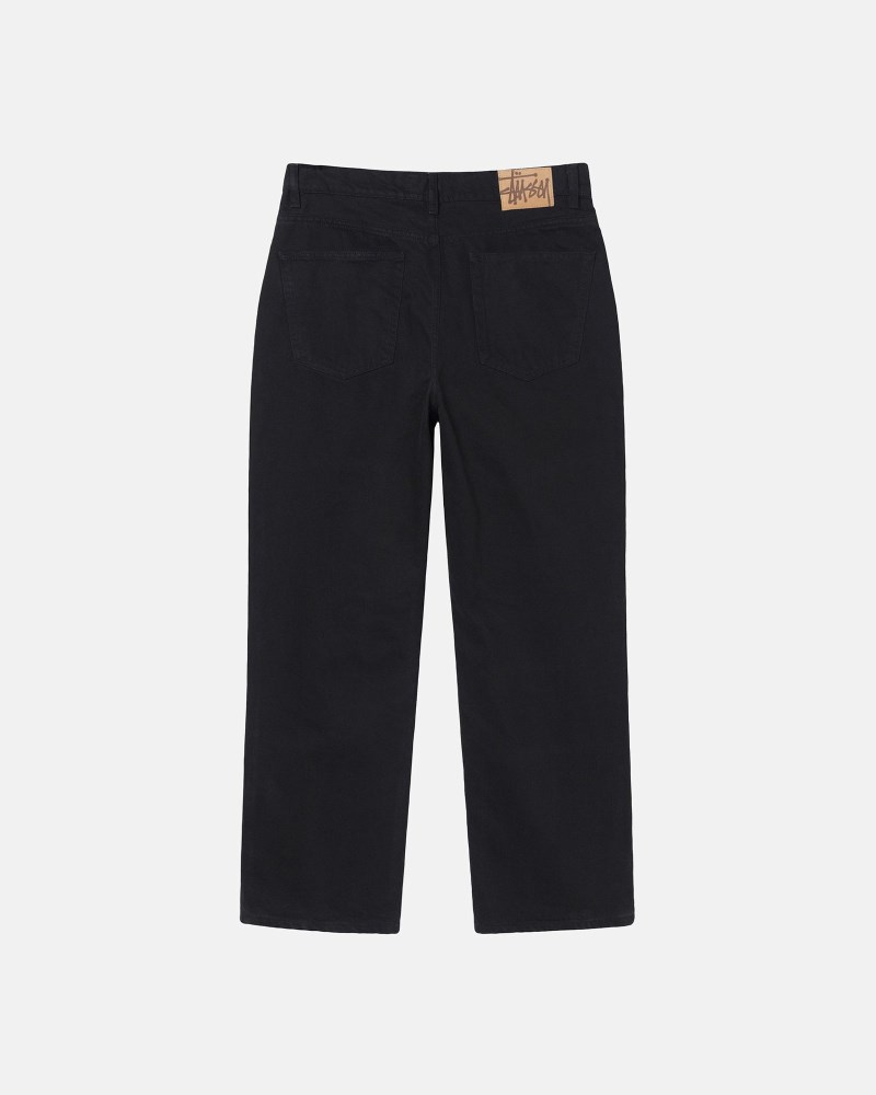 Stüssy Classic Jean Overdyed Pánské GM73-7543H1 | Stussy Džíny Černé