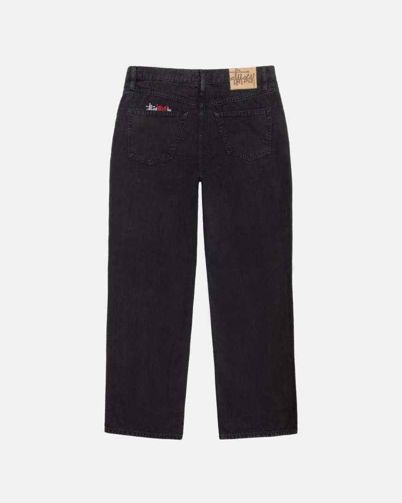 Stüssy Classic Jean Washed Canvas Pánské WA58-1288Z5 | Stussy Džíny Černé