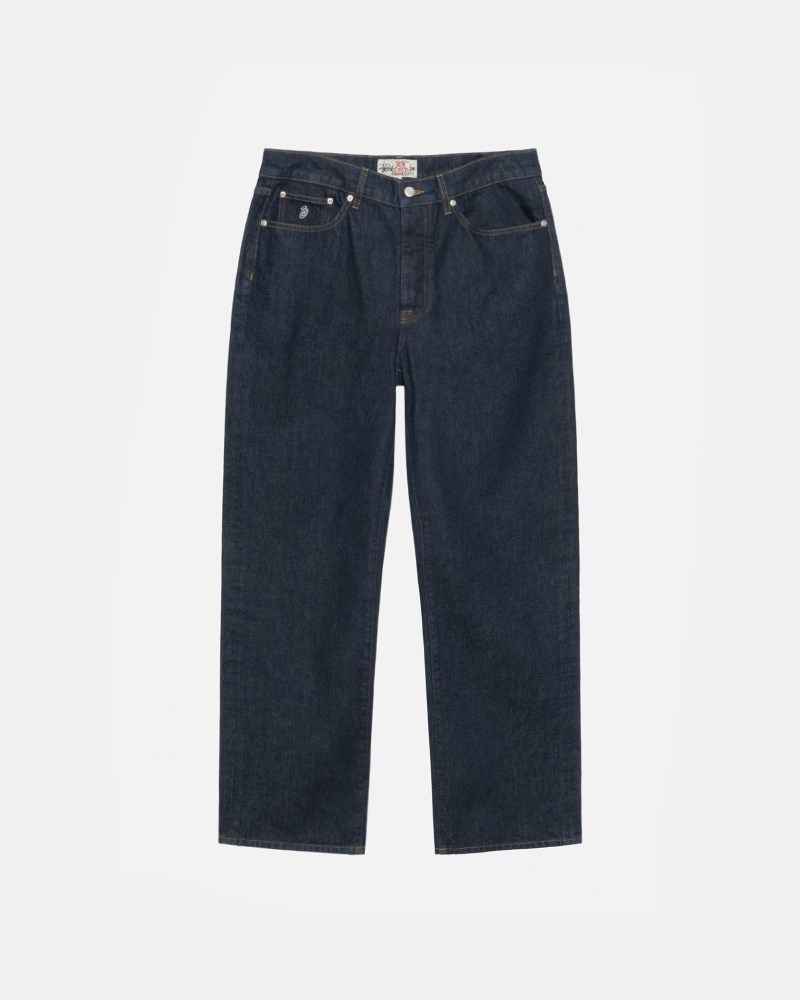 Stüssy New Classic Jean Denim Pánské UW36-9866D9 | Stussy Džíny Indigo