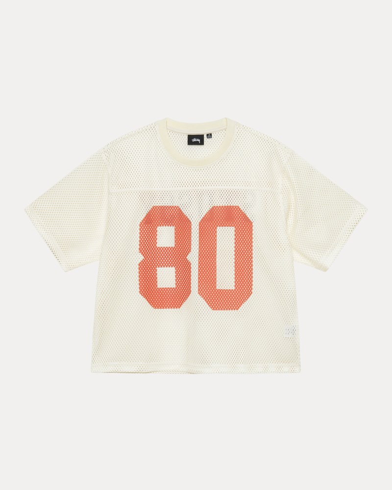 Stüssy Team Jersey 80 Pánské GA97-1567J0 | Stussy Dres Béžový