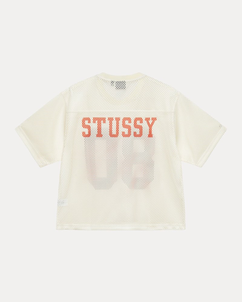 Stüssy Team Jersey 80 Pánské GA97-1567J0 | Stussy Dres Béžový