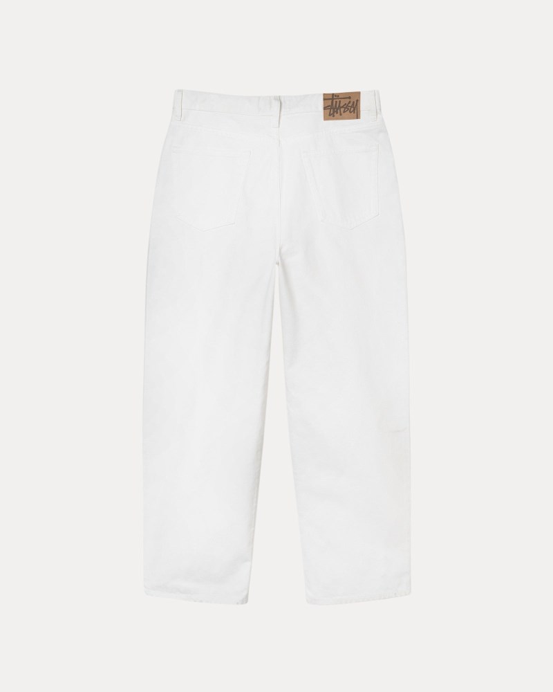 Stüssy Big Ol' Jean Overdyed Pánské DF95-9215I5 | Stussy Kalhoty Krém