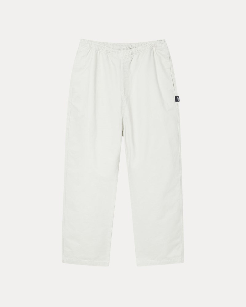 Stüssy Brushed Beach Pant Pánské FX08-2598Z0 | Stussy Kalhoty Krém