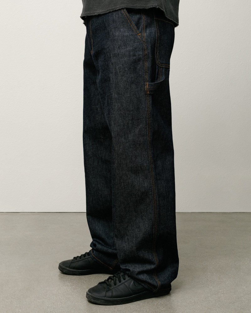 Stüssy Carpenter Pant Denim Pánské SA10-2020E2 | Stussy Kalhoty Indigo