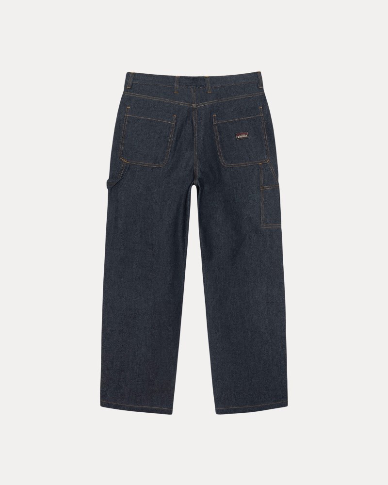 Stüssy Carpenter Pant Denim Pánské SA10-2020E2 | Stussy Kalhoty Indigo