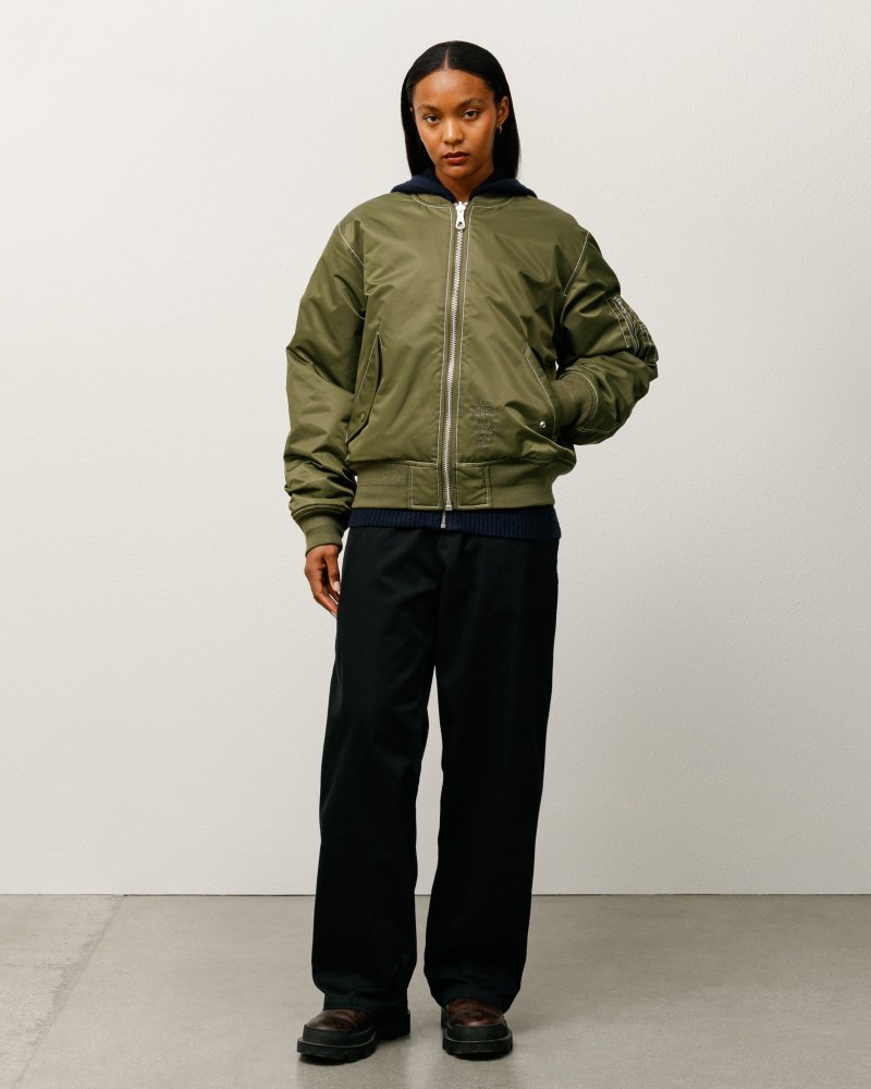 Stüssy Chino Work Pant Pánské BQ27-4297B3 | Stussy Kalhoty Černé