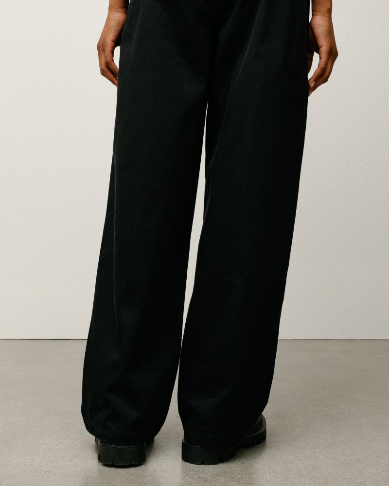 Stüssy Chino Work Pant Pánské BQ27-4297B3 | Stussy Kalhoty Černé