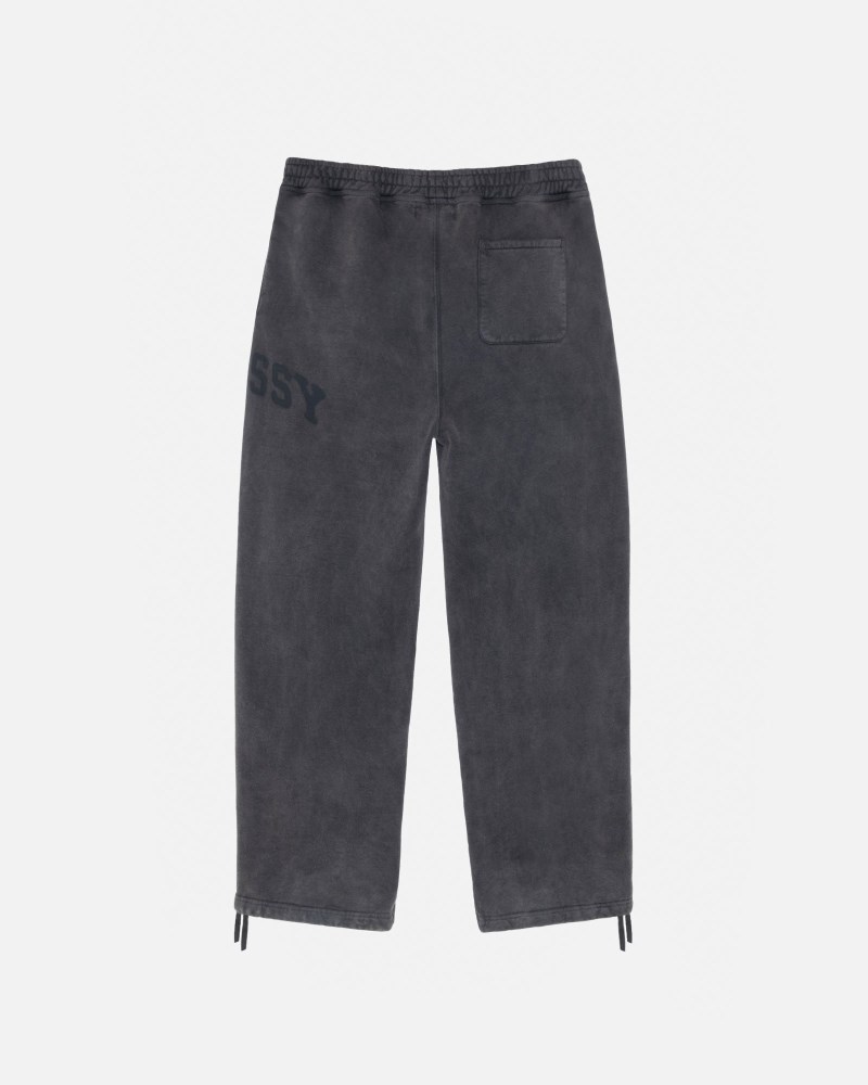 Stüssy Fleece Pant Faded Graphic Pánské IL04-2854T4 | Stussy Kalhoty Černé