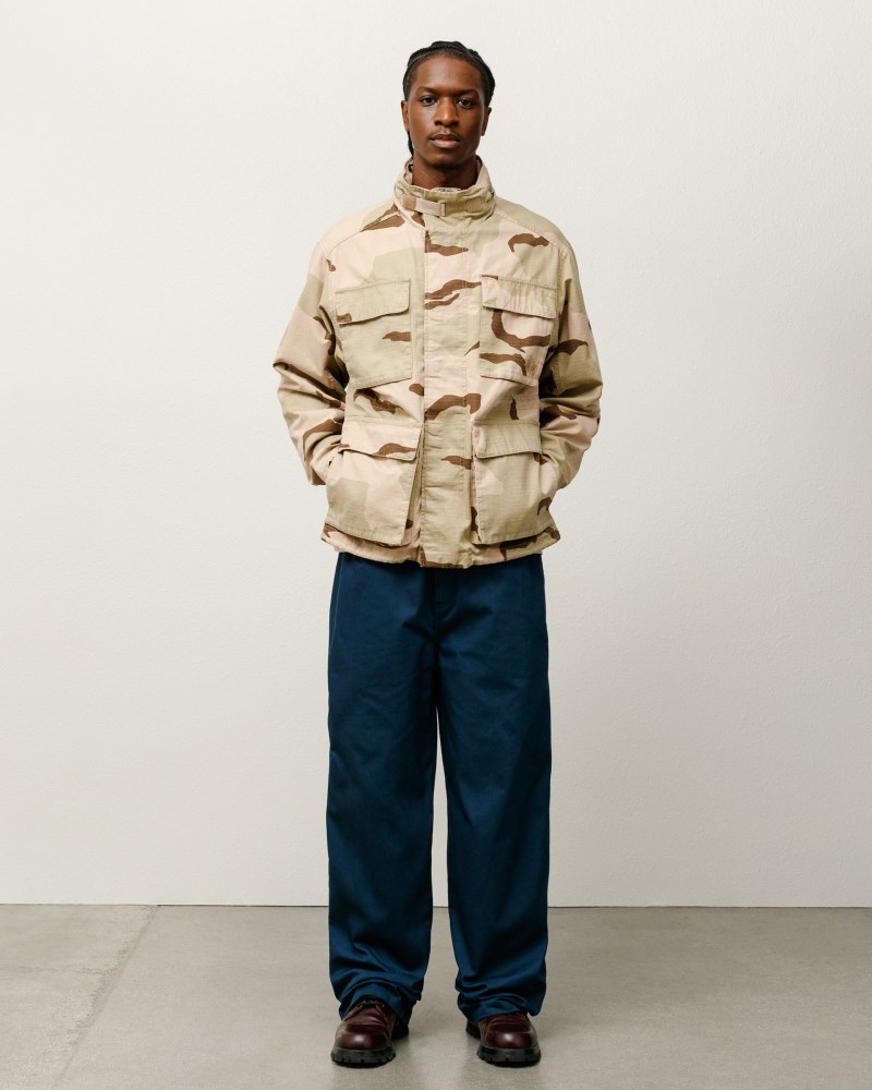 Stüssy Workgear Trouser Twill Pánské YQ19-6329N6 | Stussy Kalhoty Tmavě Blankyt