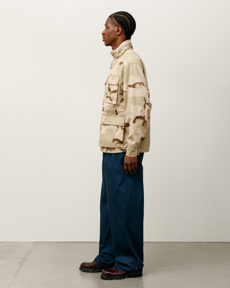 Stüssy Workgear Trouser Twill Pánské YQ19-6329N6 | Stussy Kalhoty Tmavě Blankyt