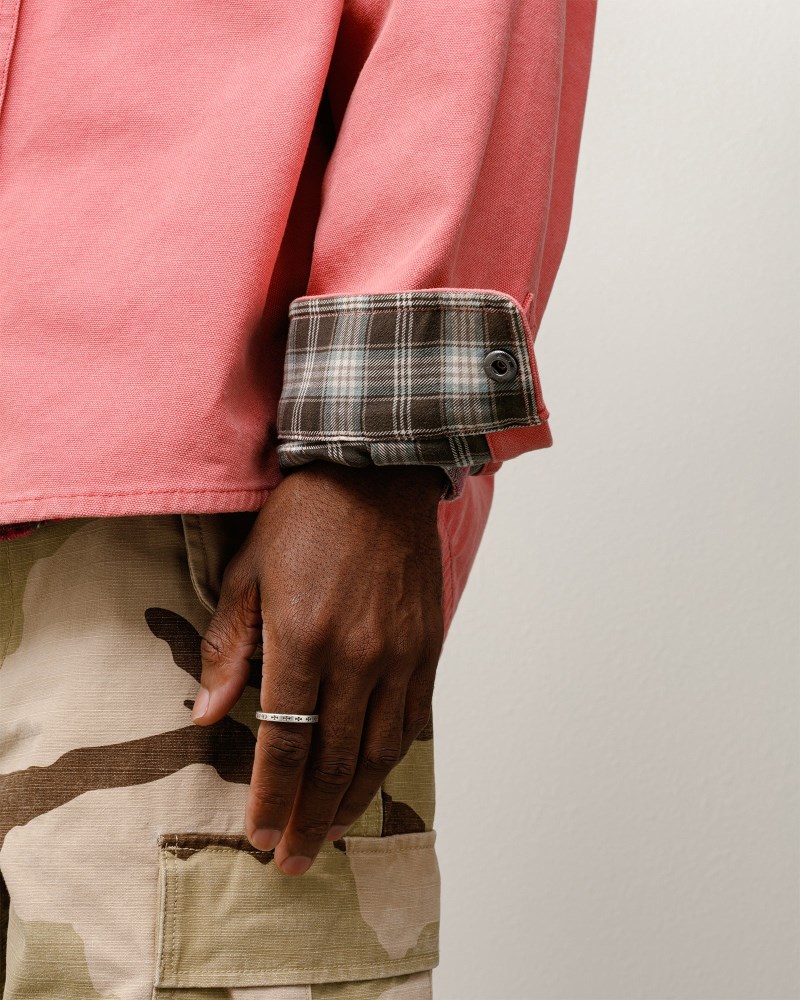 Stüssy Heavy Washed Canvas Shirt Pánské TP23-1013V4 | Stussy Košile Koralove
