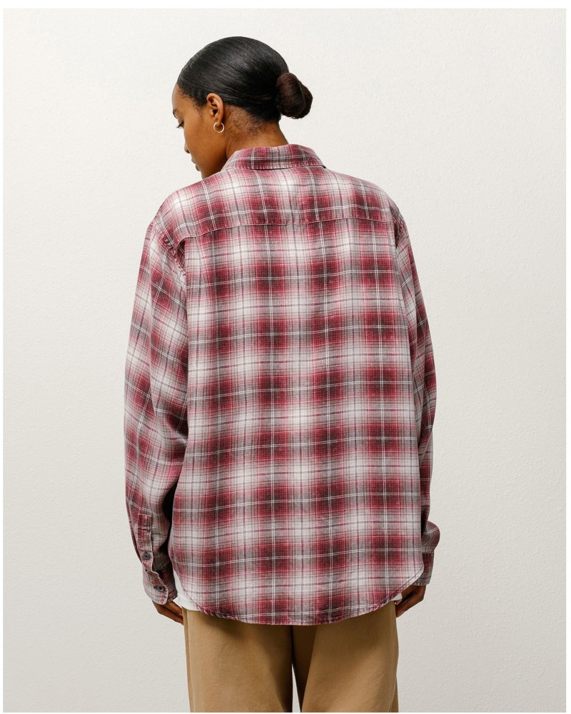 Stüssy Matthew Printed Shirt Pánské VN38-0978E3 | Stussy Košile Růžové
