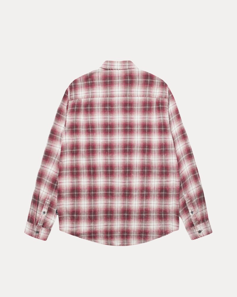 Stüssy Matthew Printed Shirt Pánské VN38-0978E3 | Stussy Košile Růžové