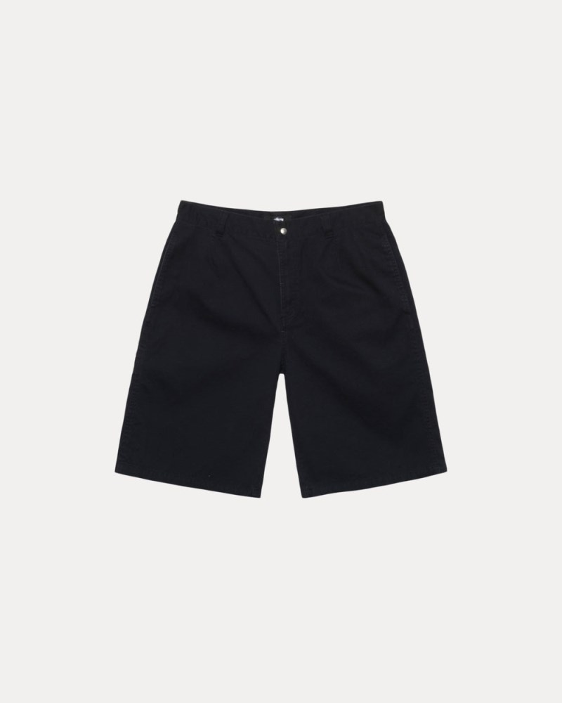 Stüssy Chino Work Shorts Pánské AW20-1230G0 | Stussy Kraťasy Černé