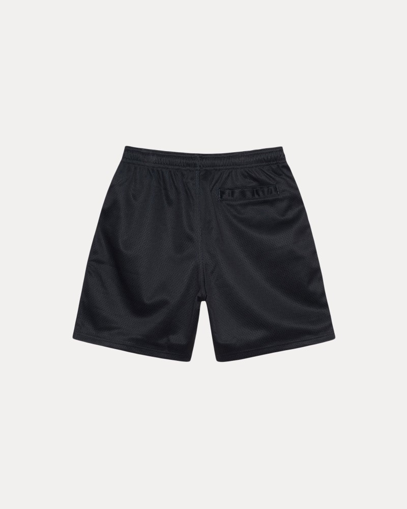 Stüssy Mesh Short Big Basic Pánské BX38-2808T8 | Stussy Kraťasy Černé