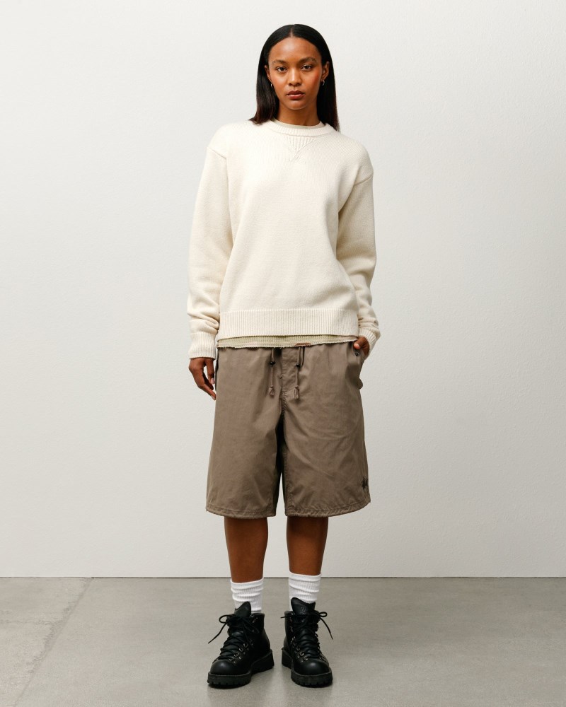 Stüssy Nyco Over Short Pánské SD99-7639F5 | Stussy Kraťasy Světle Hnědé