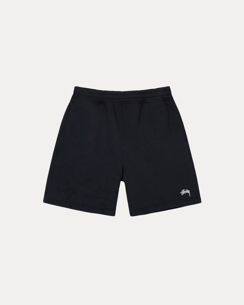 Stüssy Stock Logo Short Pánské RK77-0337L7 | Stussy Kraťasy Černé