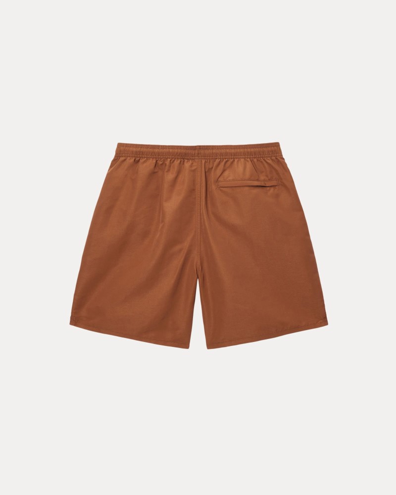 Stüssy Water Short Stock Pánské QZ40-6600Y0 | Stussy Kraťasy Hnědé