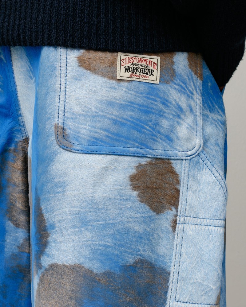 Stüssy Work Short Ponyhair Pánské IL50-1640G6 | Stussy Kraťasy Viacfarebný
