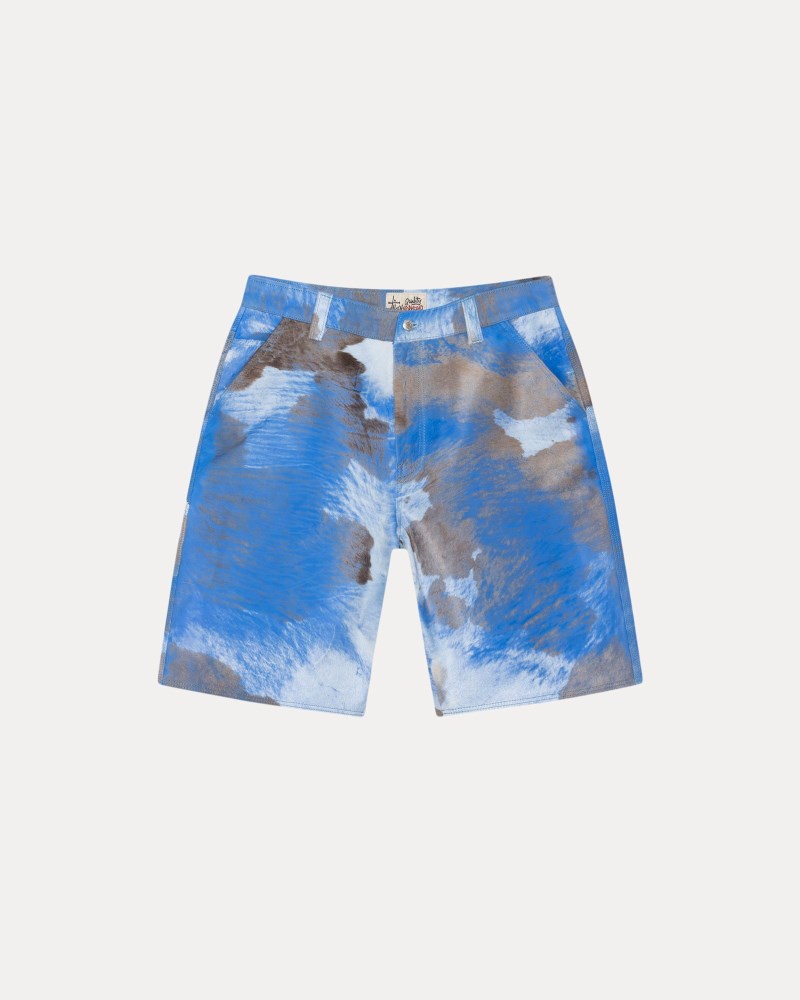 Stüssy Work Short Ponyhair Pánské IL50-1640G6 | Stussy Kraťasy Viacfarebný