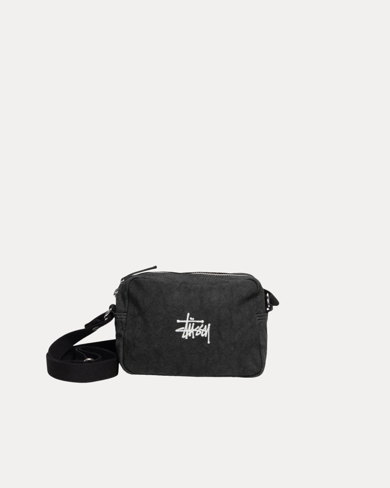 Stüssy Canvas Side Pouch Pánské ZK96-8616J8 | Stussy Pouches Černé