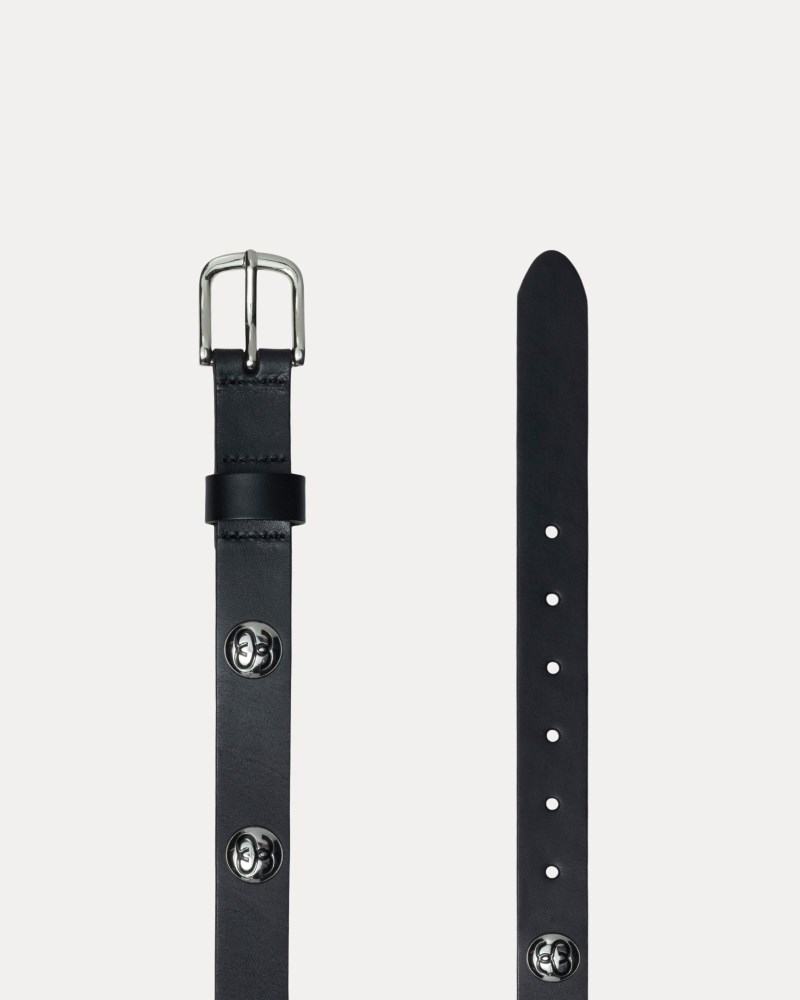 Stüssy Ss-Link Studded Belt Pánské LL88-1978K5 | Stussy Pásky Černé