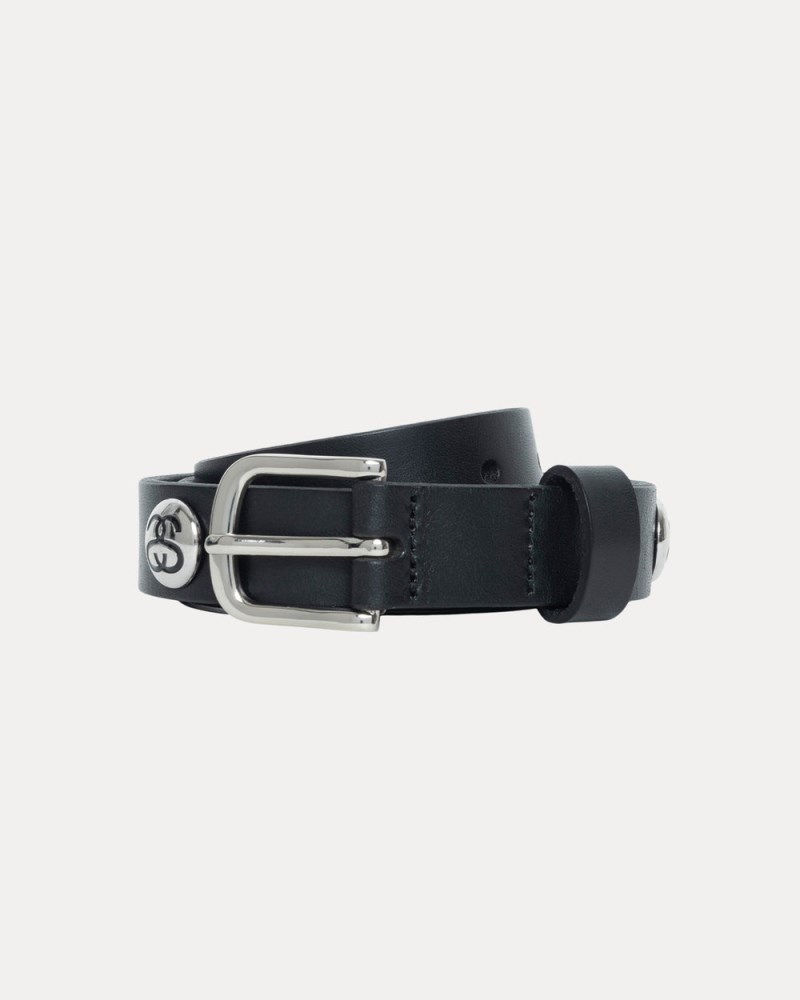Stüssy Ss-Link Studded Belt Pánské LL88-1978K5 | Stussy Pásky Černé