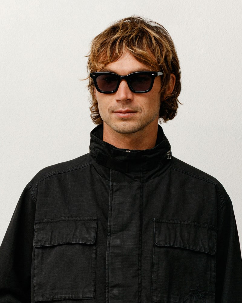Stüssy Ace Sunglasses Pánské GY79-8919E0 | Stussy Sluneční Brýle Black/Blue