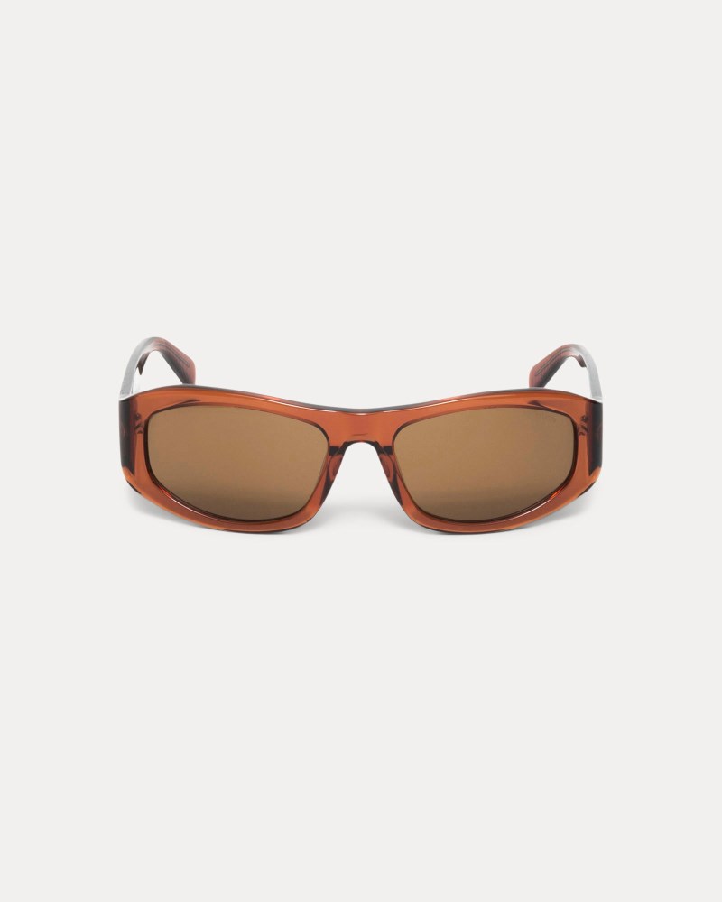 Stüssy Landon Sunglasses Pánské AF11-3811E9 | Stussy Sluneční Brýle Tmavě Hnědé