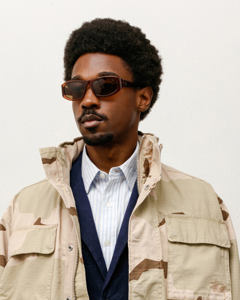 Stüssy Landon Sunglasses Pánské AF11-3811E9 | Stussy Sluneční Brýle Tmavě Hnědé
