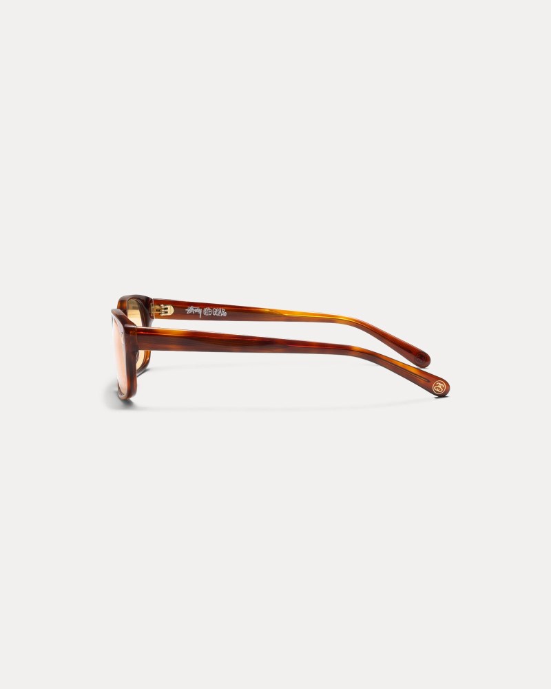 Stüssy Michael Sunglasses Pánské YT25-5765P0 | Stussy Sluneční Brýle Brown/Brown